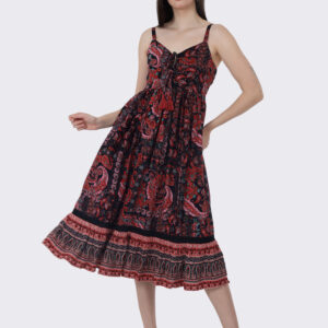 Birdie Women's Printed Multicolor Dress
